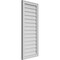 Ekena Millwork Vertical Surface Mount PVC Gable Vnt: Non-Functional, w/2"W x 1-1/2"H, Brickmould Frame, 18"W x 42"H GVPVE18X4202SN - alternate 4
